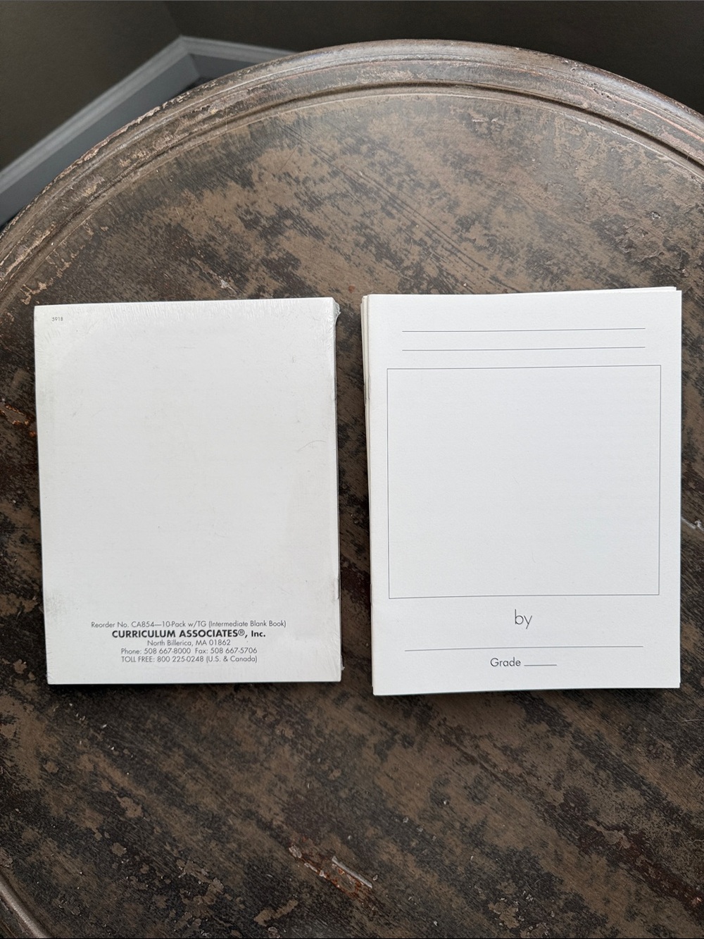 Curriculum Associates Intermediate Blank Books--24 count